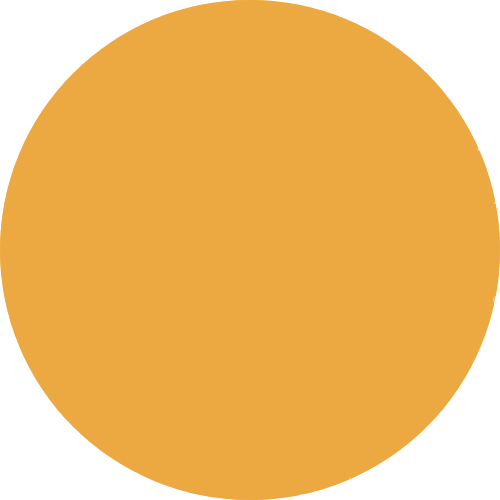 Circulo que palpita amarillo
